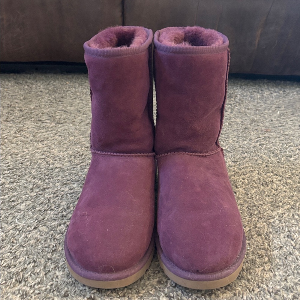 UGG  Dark Purple Classic Boots